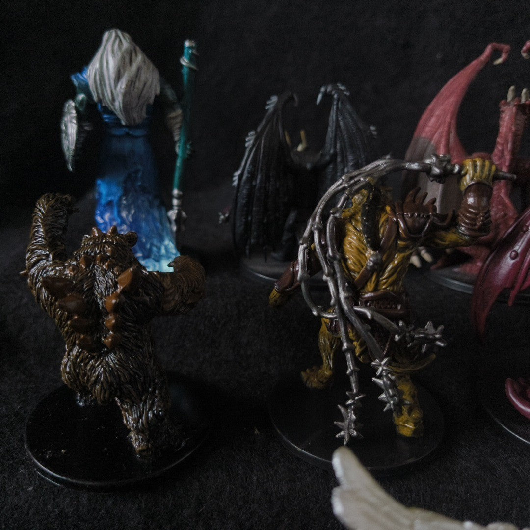D&D Dungeons & Dragons Dreamblade Miniature Figures Lot WizKids Wizards TTRPG