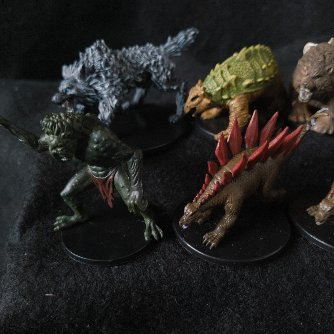 D&D Dungeons & Dragons Dreamblade Miniature Figures Lot WizKids Wizards TTRPG