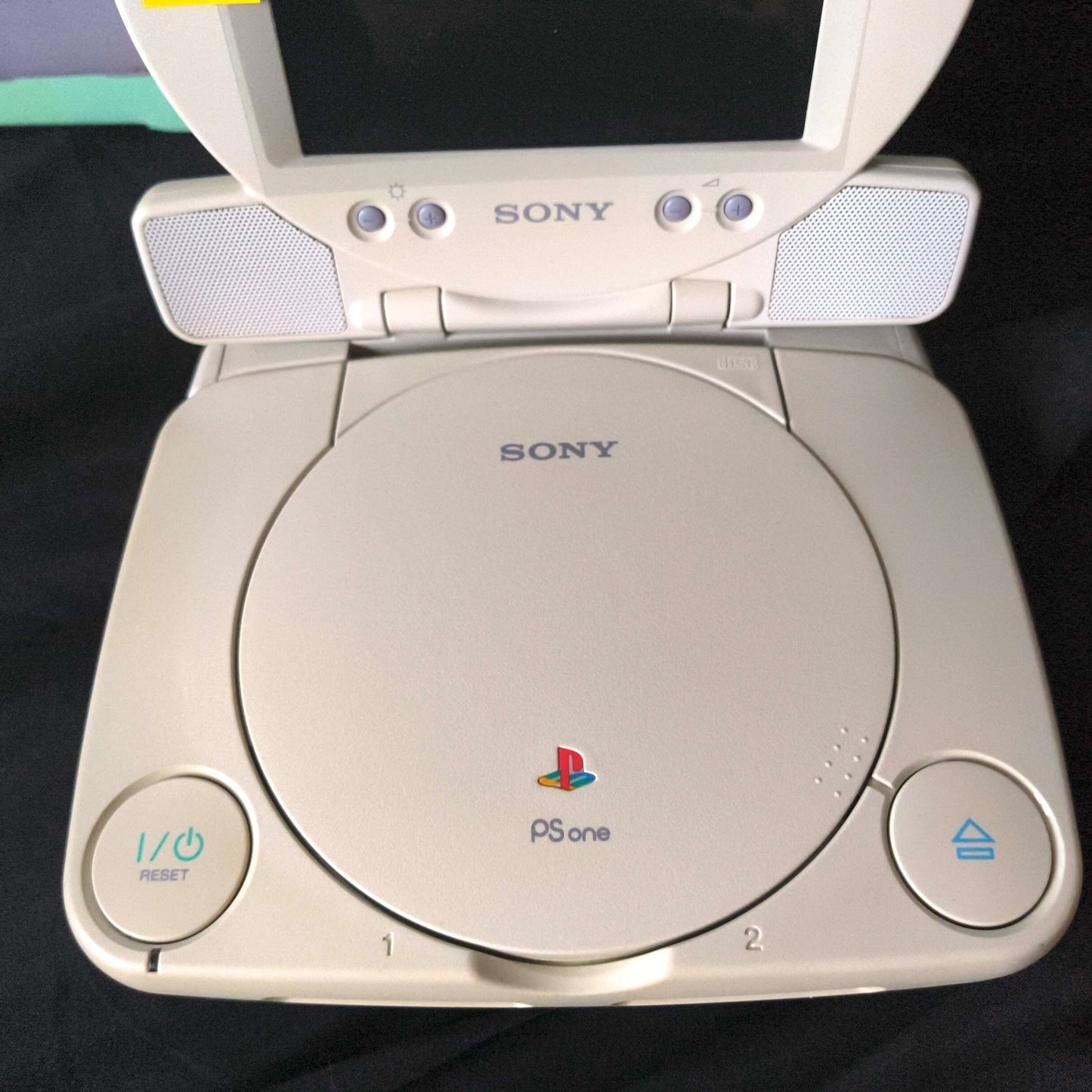 Sony PlayStation PS one Console, LCD monitor, PSU, Controller, Box set, NTSC-J