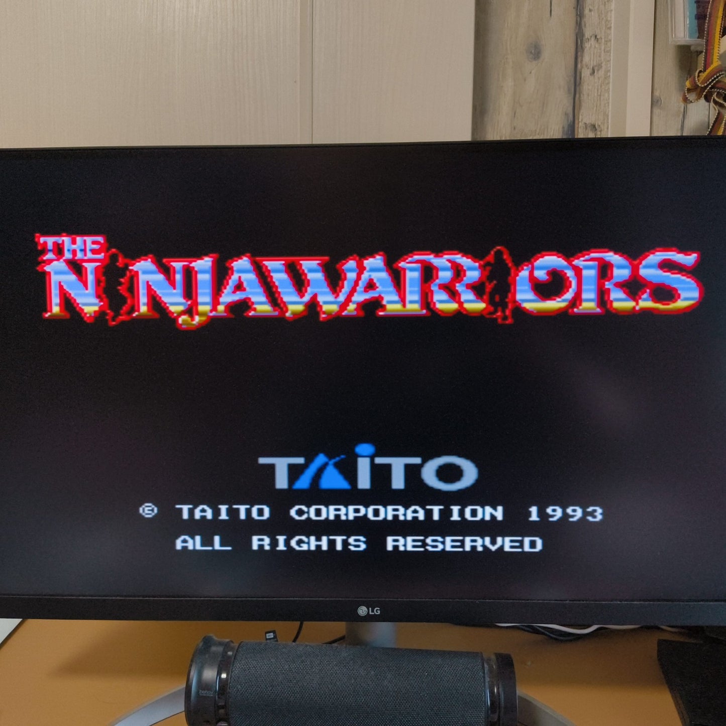 THE NINJA WARRIORS MEGA CD shooter game Disk, Manual, Box set, Working, Japan
