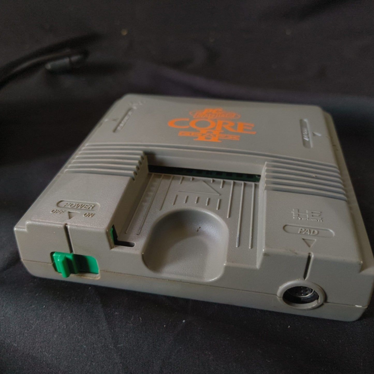 NEC PC Engine CoreGrafx II Console Only Powers On Gray Screen Junk For Parts