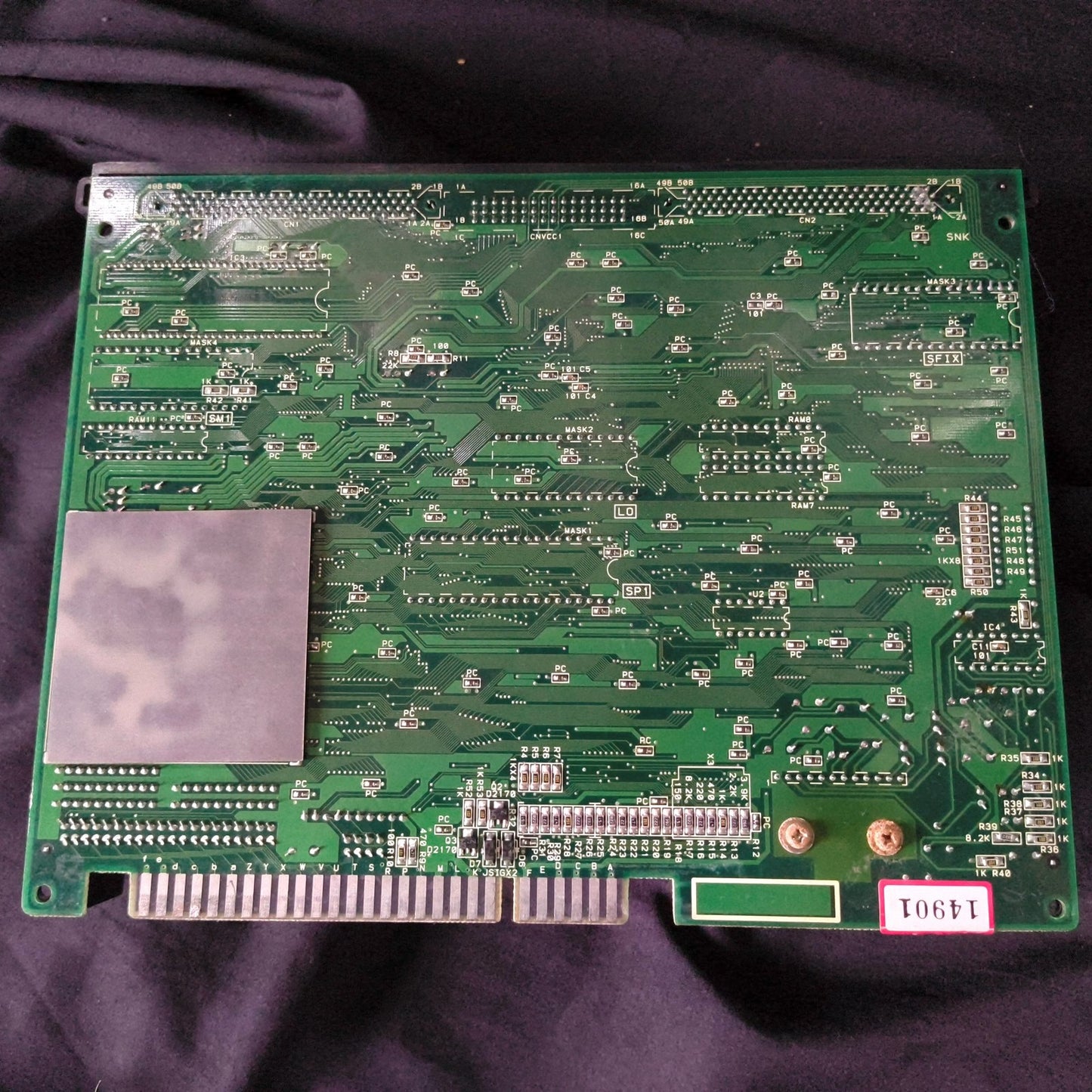 NEO GEO MVS System Motherboard (A Board) NEO-MVH SLOT1FZS JAMMA, Working, Japan