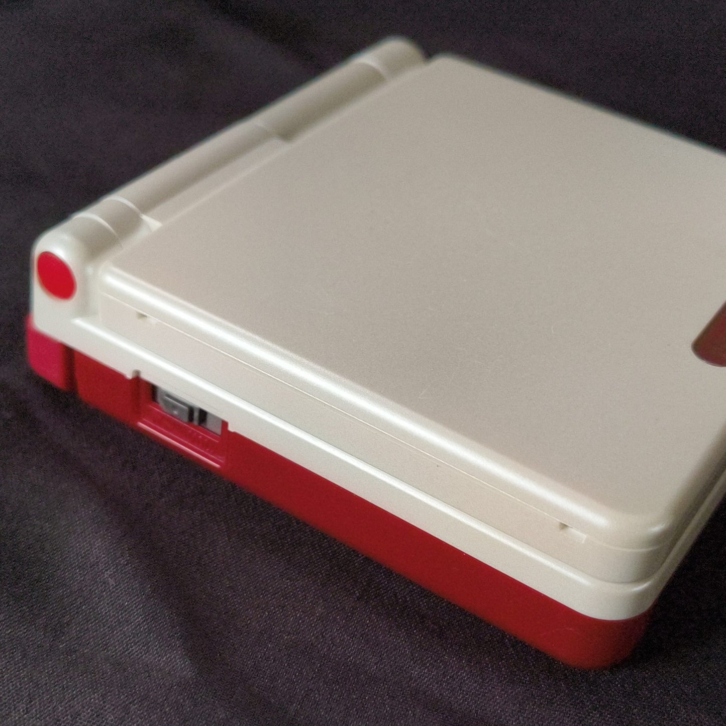 Nintendo GAMEBOY ADVANCE SP Console Famicom color edition w/manual, box, Working