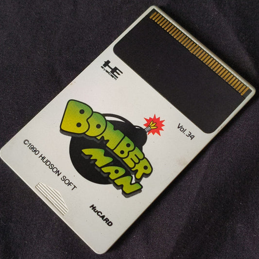 BOMBER MAN NEC PC Engine TurboGrafx-16 PCE game, Hu-card only, Working, Japan