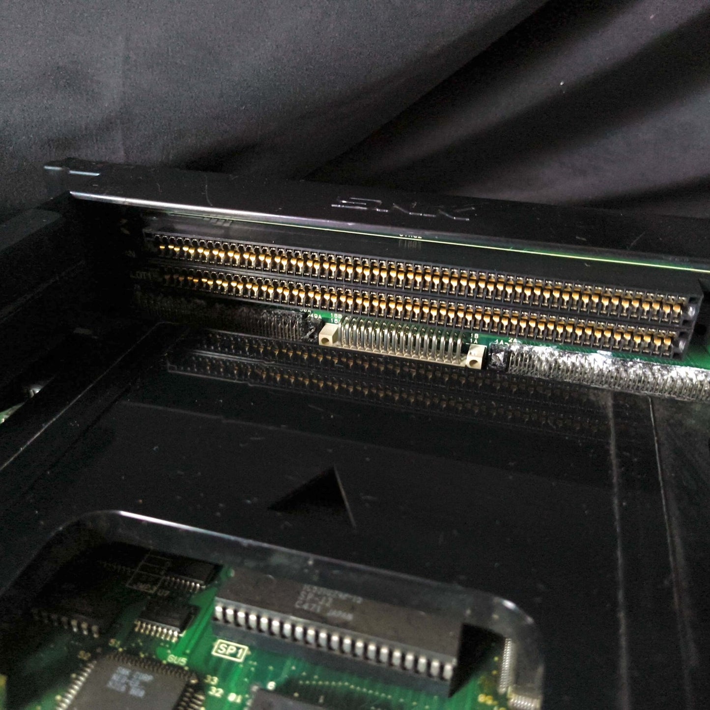 NEO GEO MVS System Motherboard (A Board) NEO-MVH SLOT1FZS JAMMA, Working, Japan