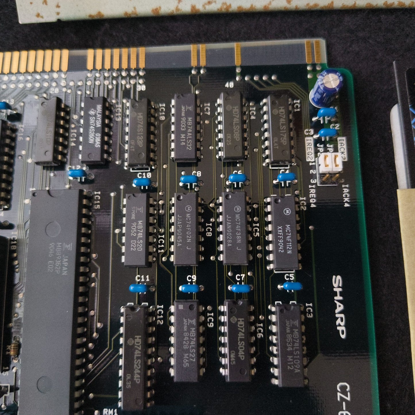 Untested, Sharp X68000 SCSI Interface Board CZ-6BS1 Utility Floppy Disk Panel