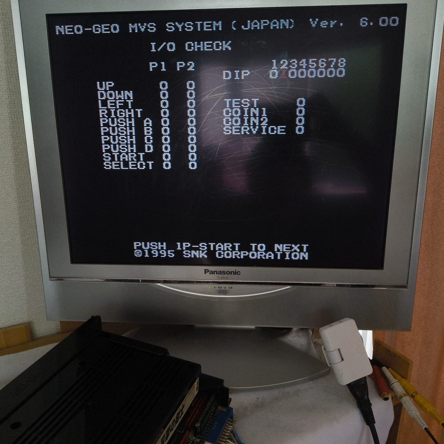 NEO GEO MVS System Motherboard (A Board) SNK NEO-MVH MV1FZ JAMMA, Working, Japan