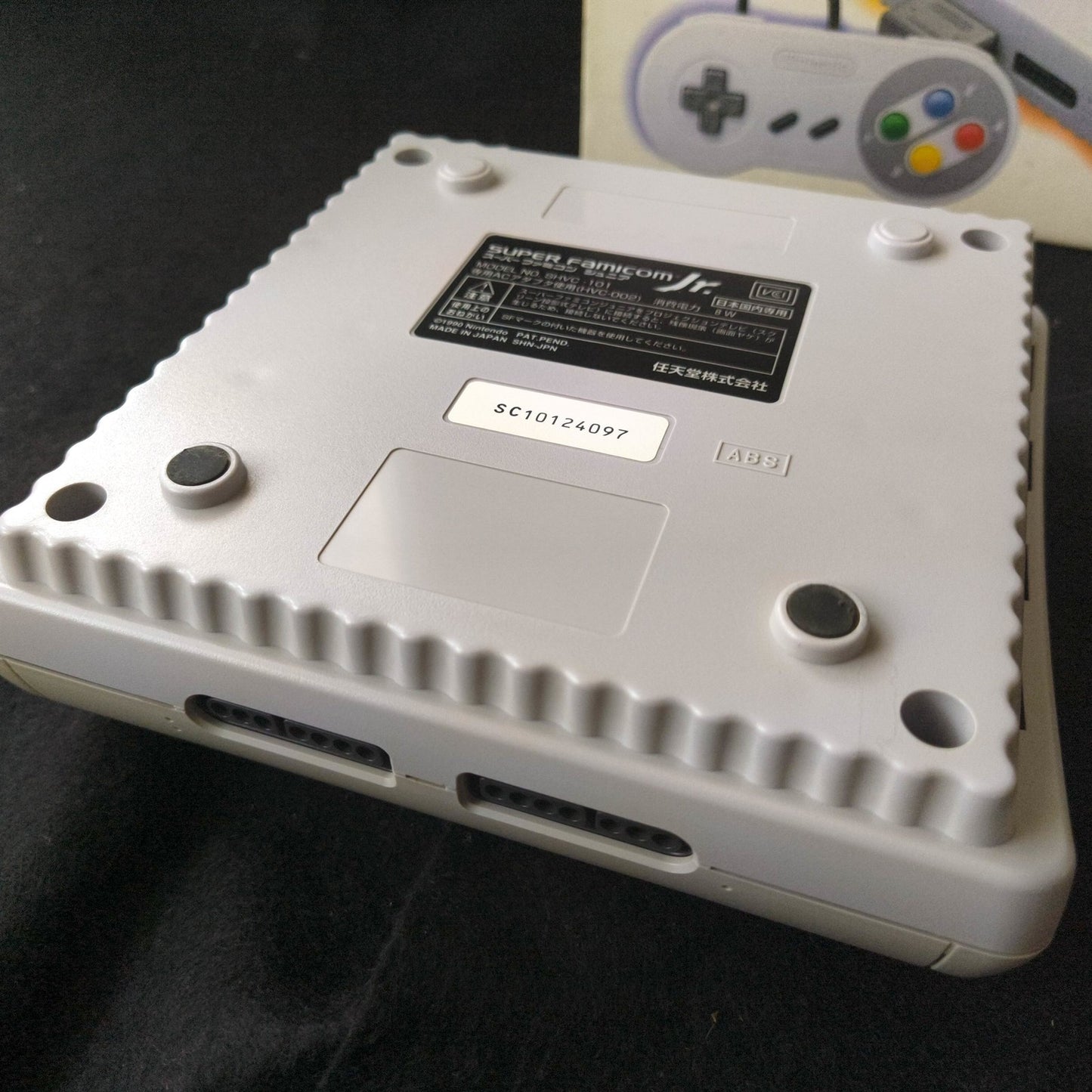 Nintendo Super Famicom Jr. (SNES) Console w/Pad and Box set, Working, Japan