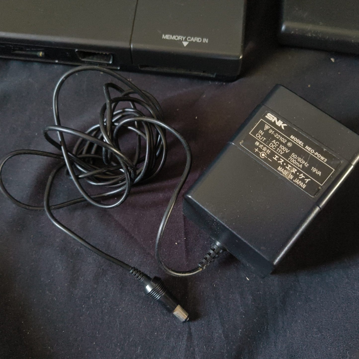 SNK NEOGEO AES ROM cartridge system Console NEO-0, w/PSU, Pad, Box set, Japan
