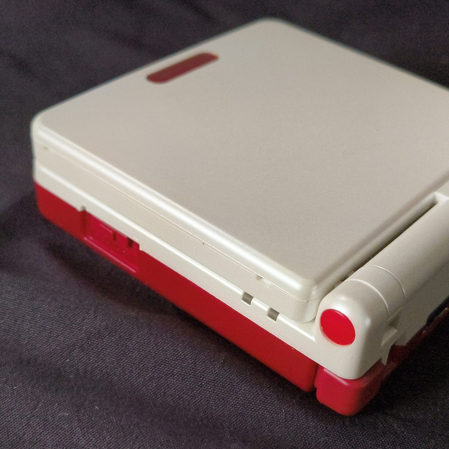 Nintendo GAMEBOY ADVANCE SP Console Famicom color edition w/manual, box, Working