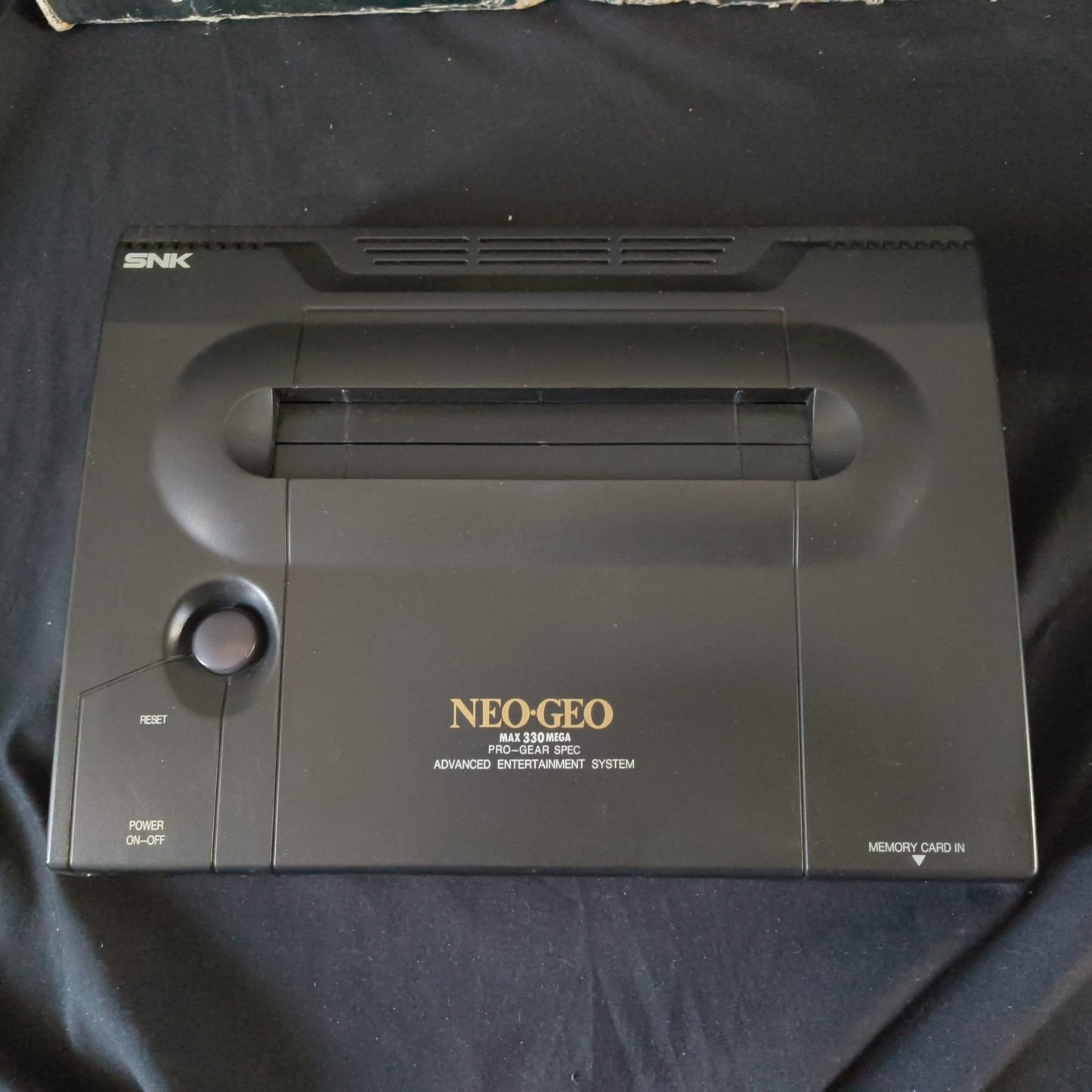 SNK NEOGEO AES ROM cartridge system Console NEO-0, w/PSU, Pad, Box set, Japan