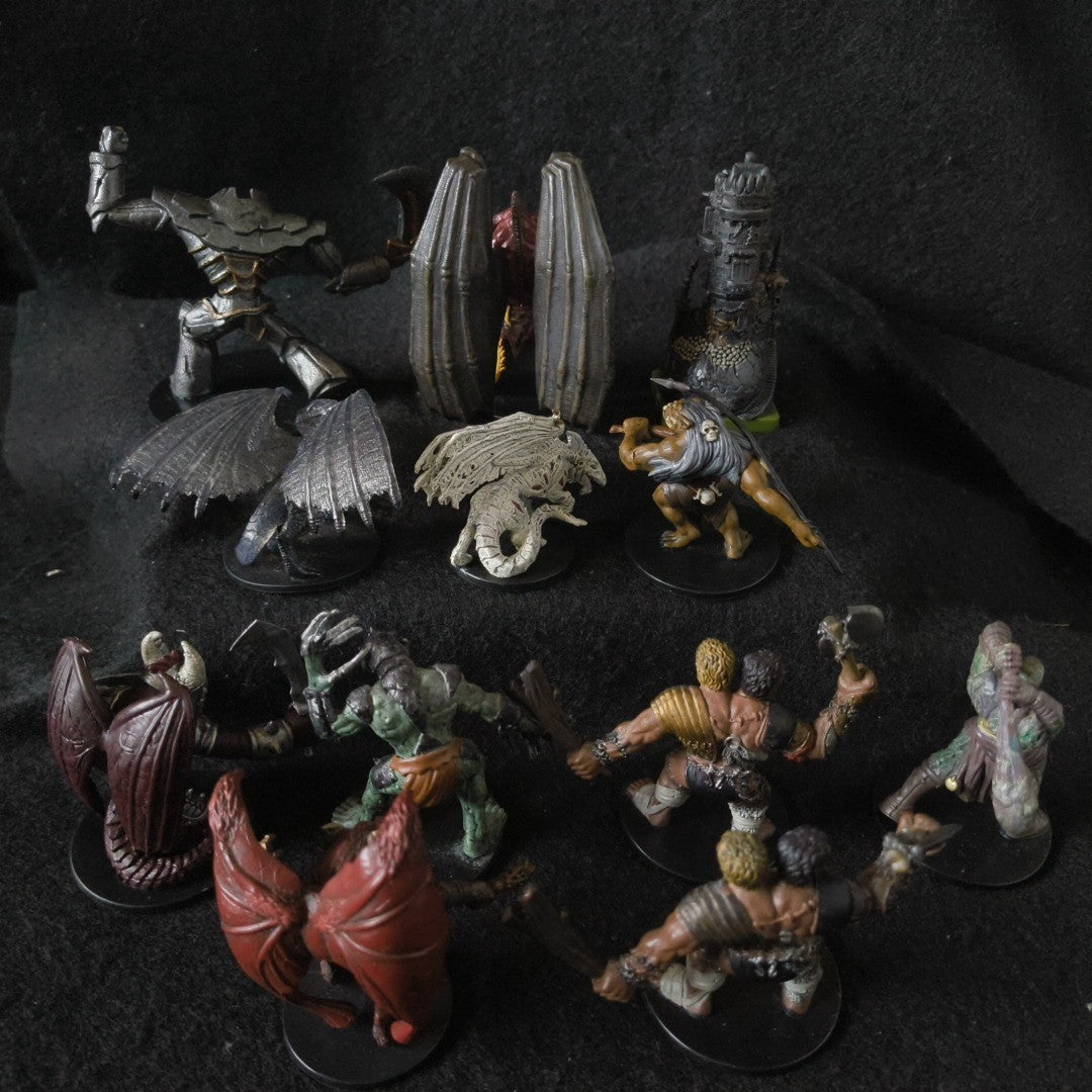 D&D Dungeons & Dragons Dreamblade Miniature Figures Lot WizKids Wizards TTRPG