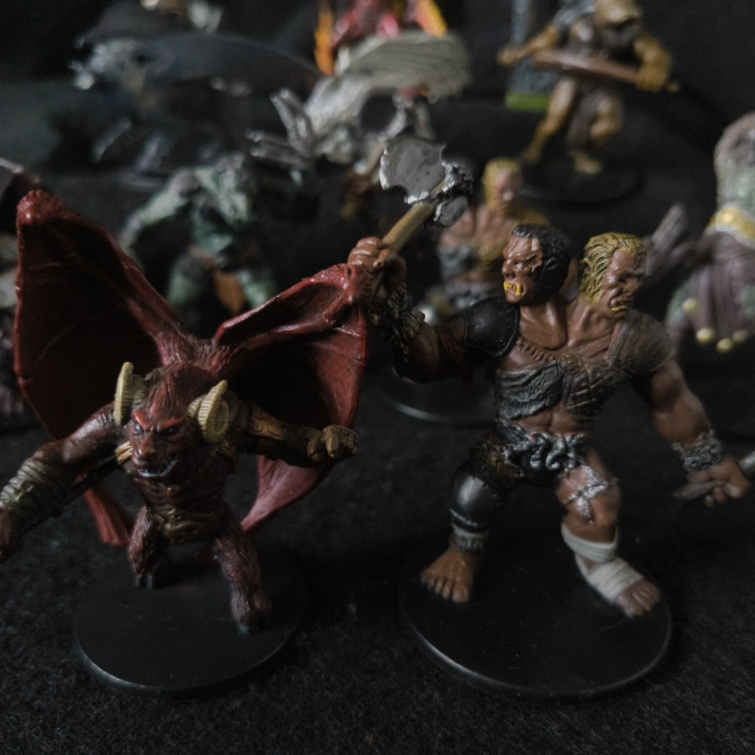 D&D Dungeons & Dragons Dreamblade Miniature Figures Lot WizKids Wizards TTRPG