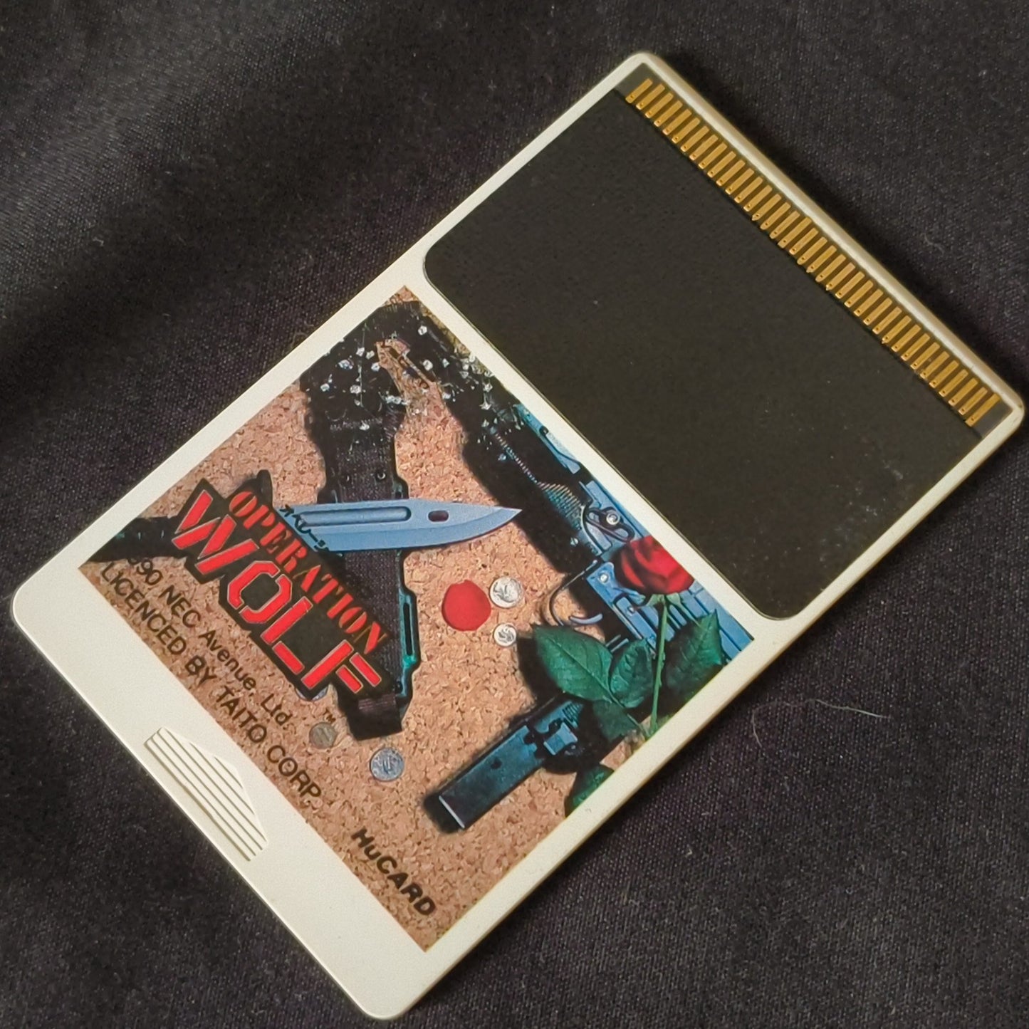 OPERATION WOLF NEC PC Engine TurboGrafx-16 PCE game, Hu-card only, Working, JP