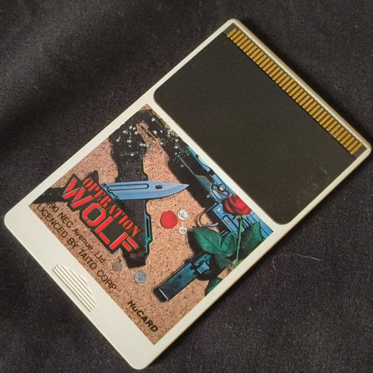OPERATION WOLF NEC PC Engine TurboGrafx-16 PCE game, Hu-card only, Working, JP