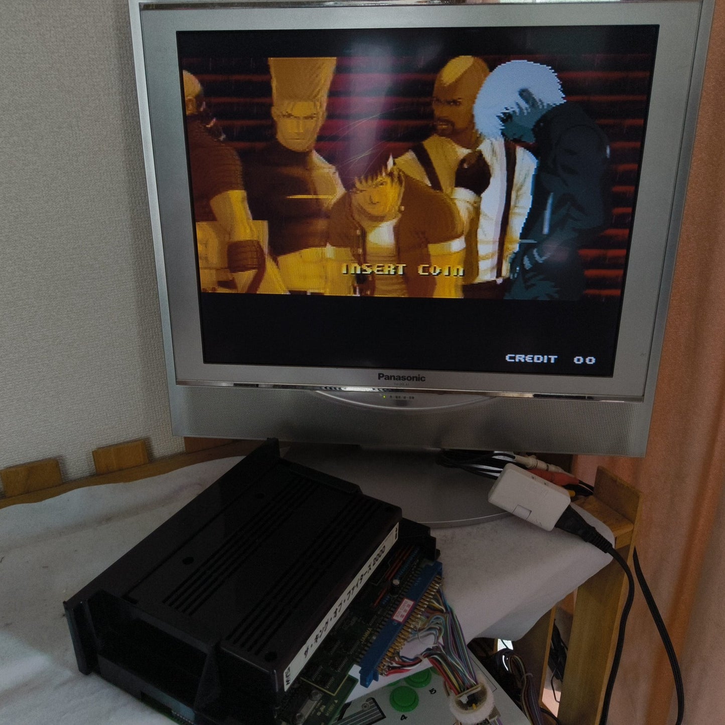 The King of Fighters 2001 KOF 2000 NEOGEO MVS Cartridge and Papers set, Workign