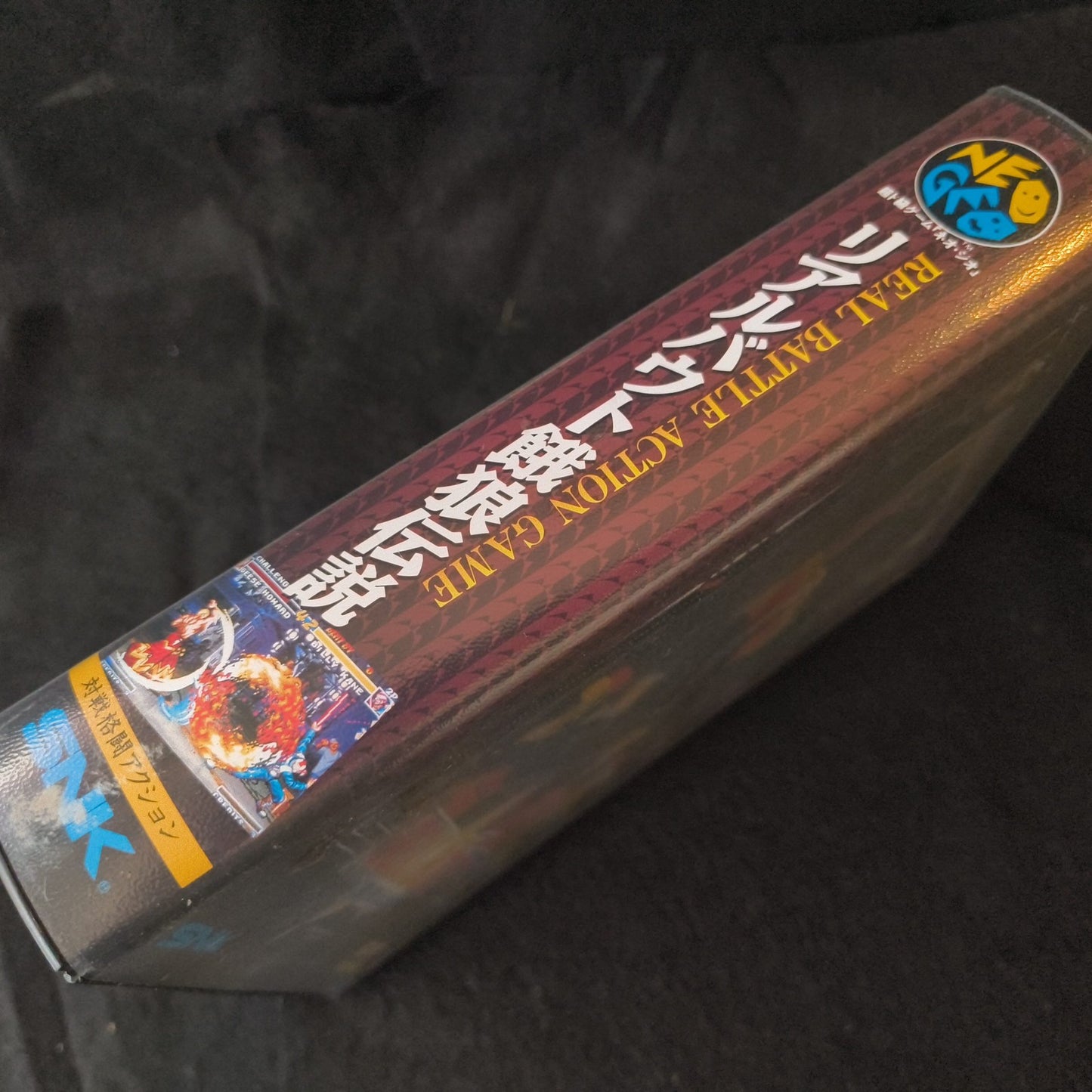 Real Bout Fatal Fury SNK NEO GEO AES Cartridge, w/Manual, Box, Working, Japan