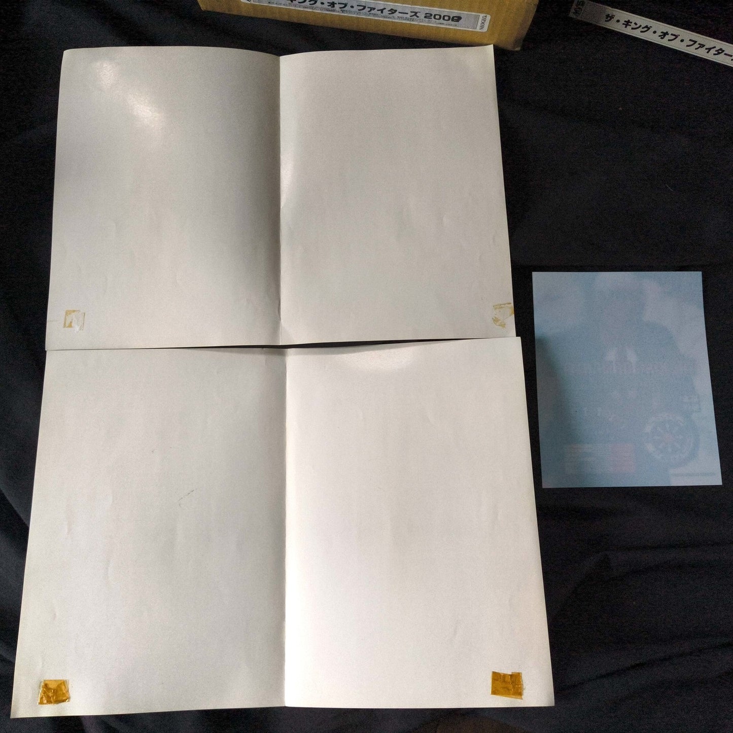 The King of Fighters 2001 KOF 2000 NEOGEO MVS Cartridge and Papers set, Workign