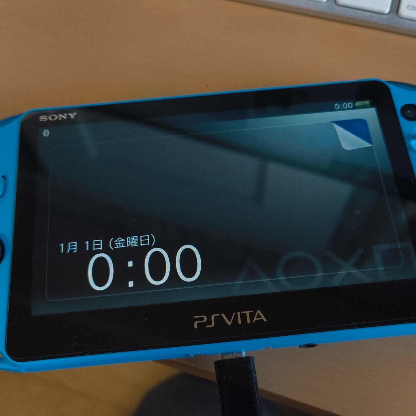 SONY PS Vita PCH-2000 ZA23 Aqua Blue Console 1GB, w/Manual, Box, Working, Japan