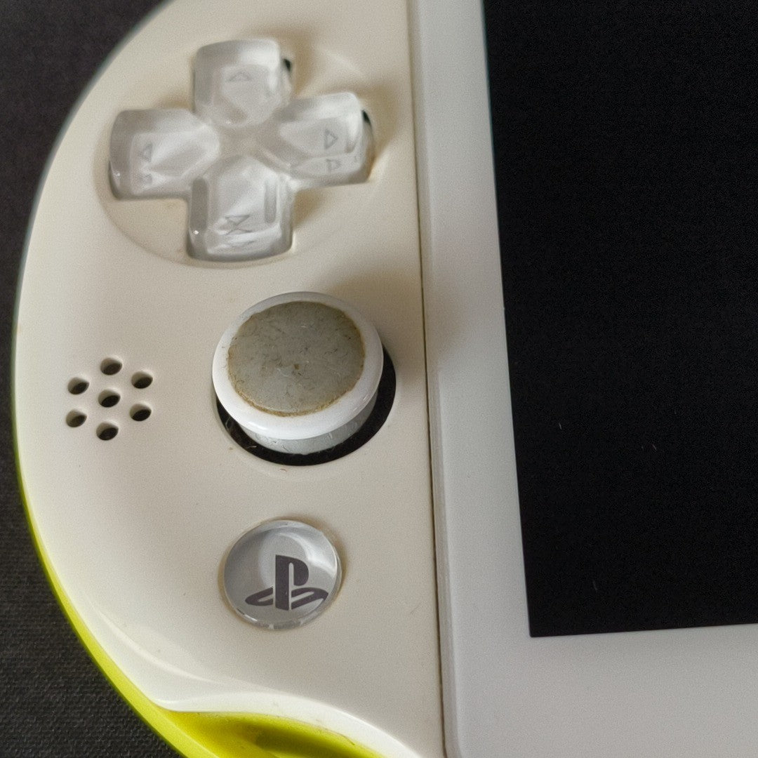Sony PlayStation Vita PCH-2000 Lime Green White 8GB Memory Card Bundle - Drift