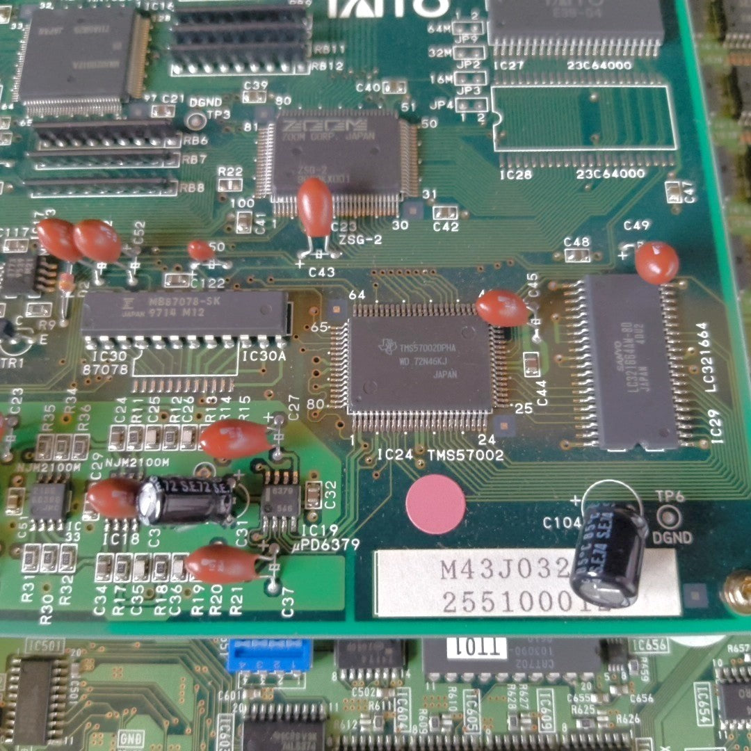 TAITO G-Darius Arcade JAMMA PCB Circuit Board Shooting Game Tested Working Japan