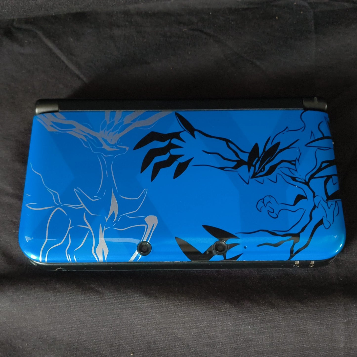 Nintendo 3DS LL XL Pokemon X Yerneas Yveltal Blue Console Limited Edition Japan