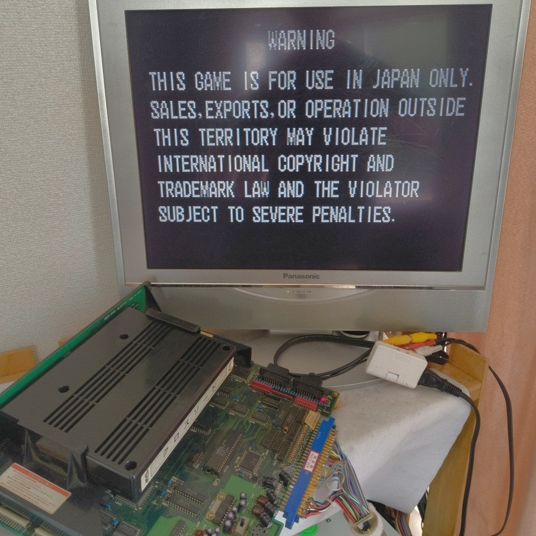 SNK NEO-GEO MVS Crossed Swords Arcade Cartridge PCB Made in Japan Tested Working