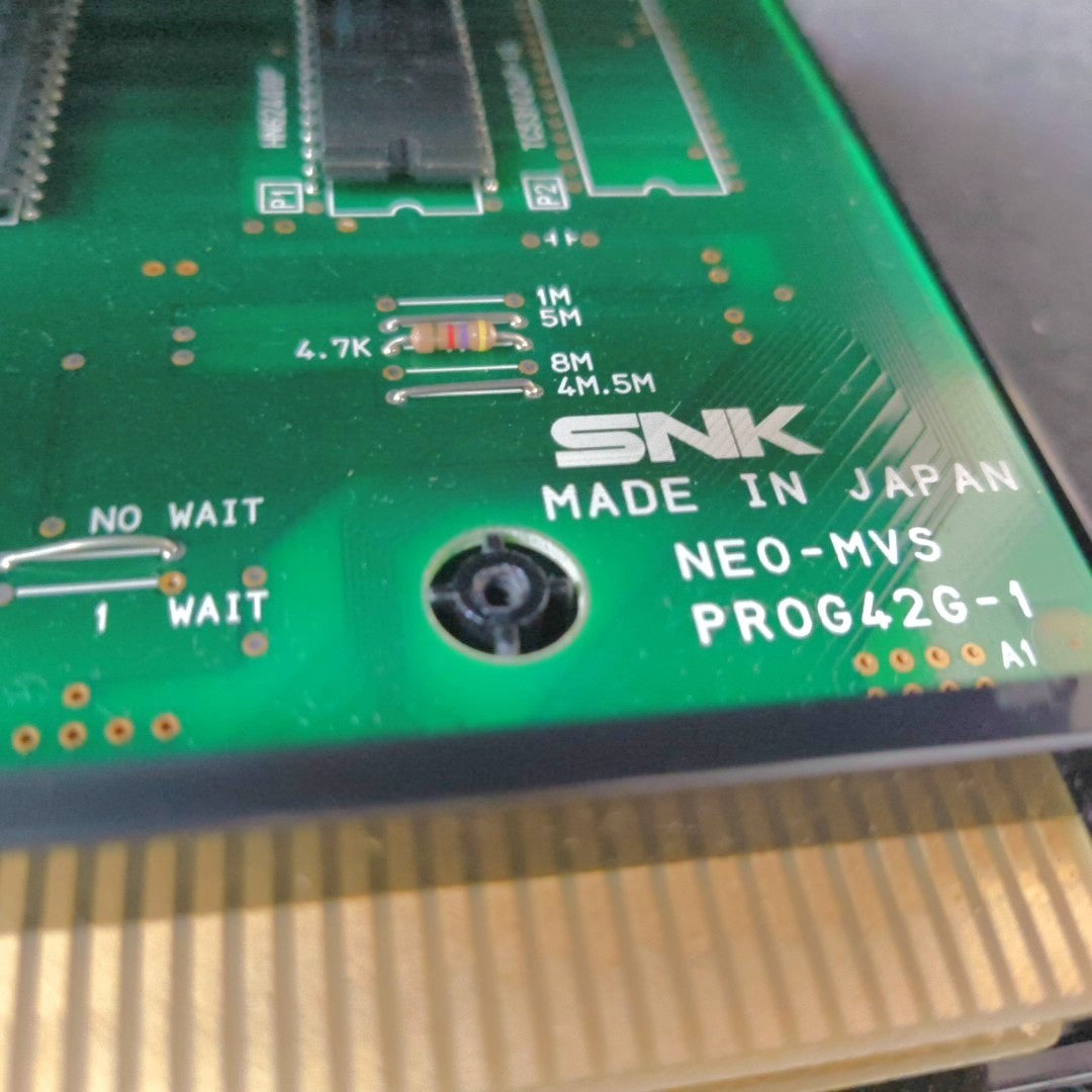 SNK NEO-GEO MVS Crossed Swords Arcade Cartridge PCB Made in Japan Tested Working