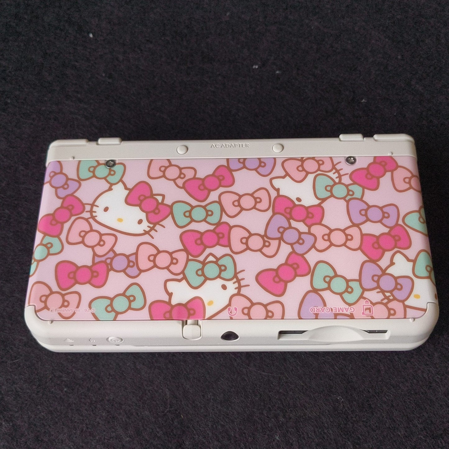 Nintendo New 3DS White plate pack Hello Kitty Console limited, Working, Japan