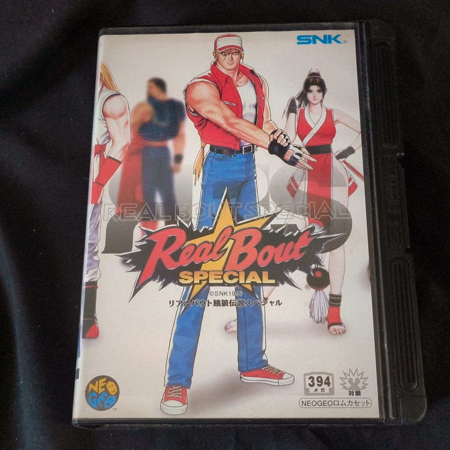 Real Bout Fatal Fury Special SNK NEO GEO AES Cartridge, w/Manual, Box, Working