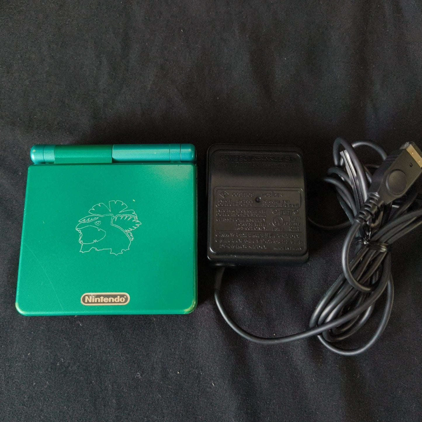 Pokemon Fushigibana (Venusaur) LIMITED GAMEBOY ADVANCE SP CONSOLE, Working,Japan