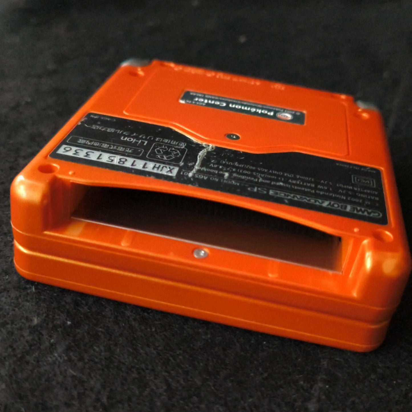 Nintendo GAMEBOY ADVANCE SP Pokemon Center limited Achamo Torchic Orange Console
