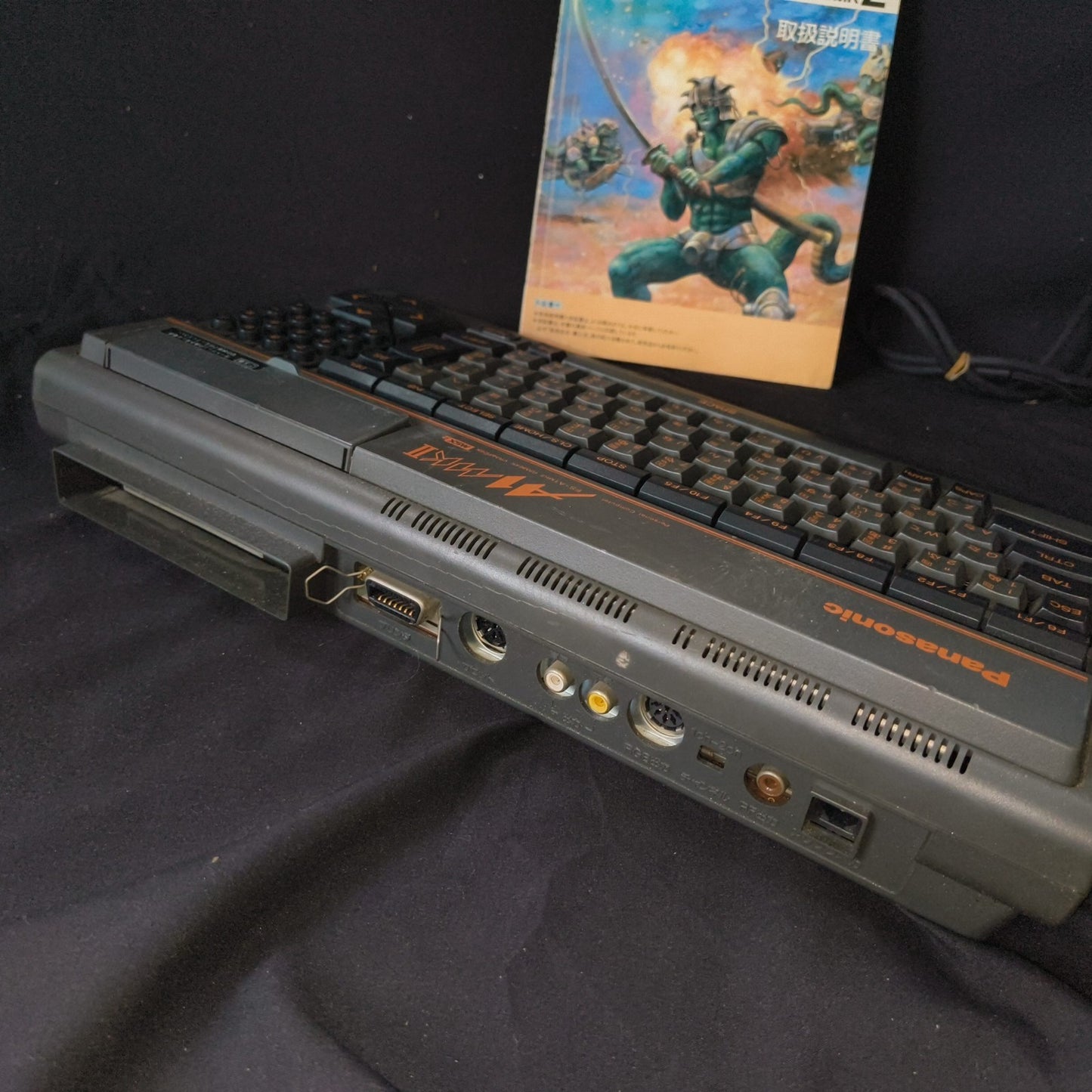 Panasonic MSX2 FS-A1F MK2 Personal Computer, PSU and Manual set, Working, Japan