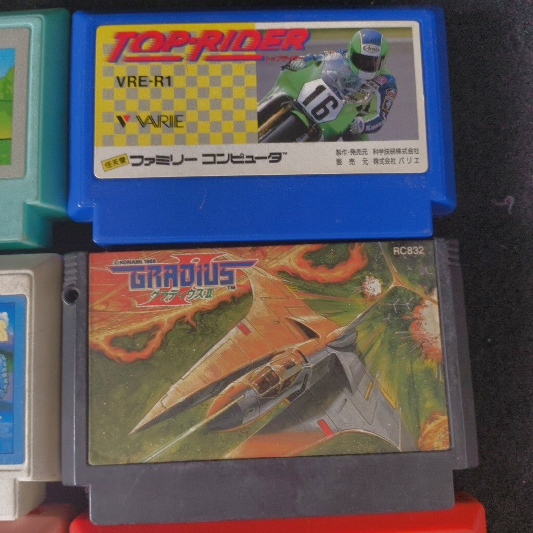 Wholesale lots of 15 Nintendo Famicom FC NES Game Cartridges set, Japan, AS-IS