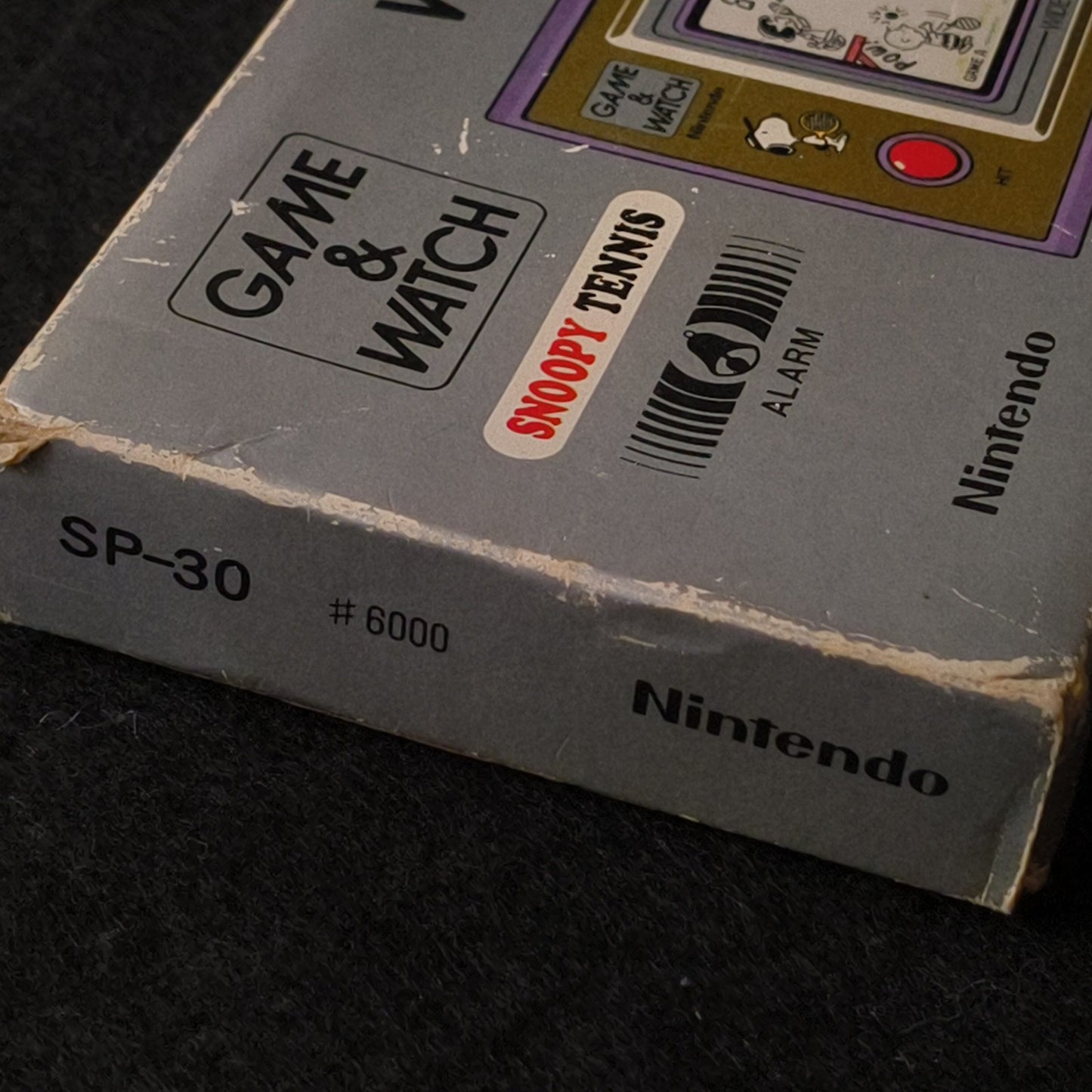 JUNK, Nintendo Game & Watch Snoopy Tennis SP-30 Wide Screen Boxed - Sound Works