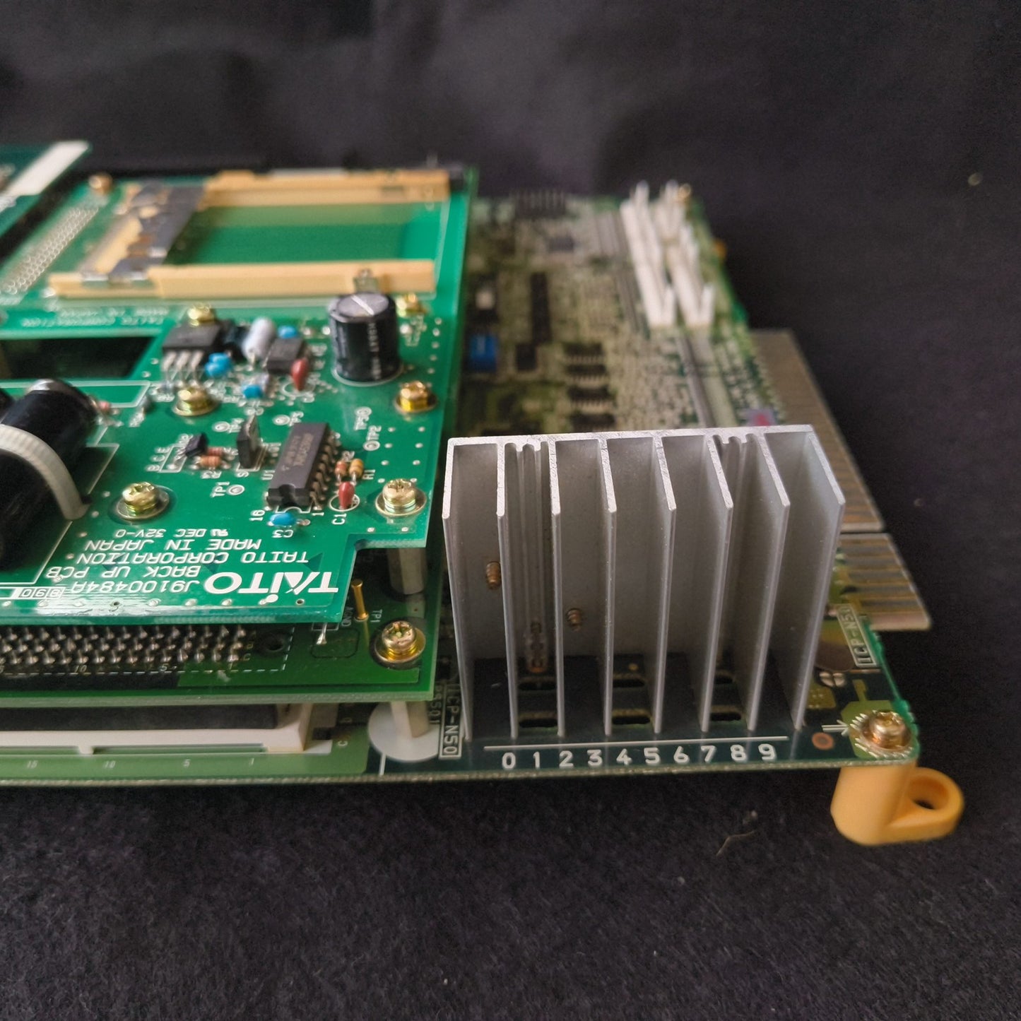 TAITO G-NET Arcade Motherboard (A Board) JAMMA with Backup Board, Working, Japan