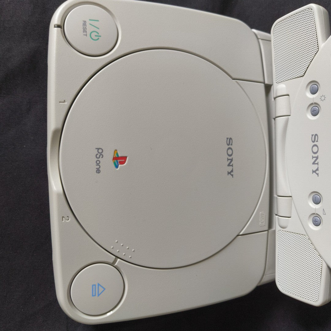 Sony PlayStation PS one Console, LCD monitor, PSU and Controller, NTSC-J, Japan