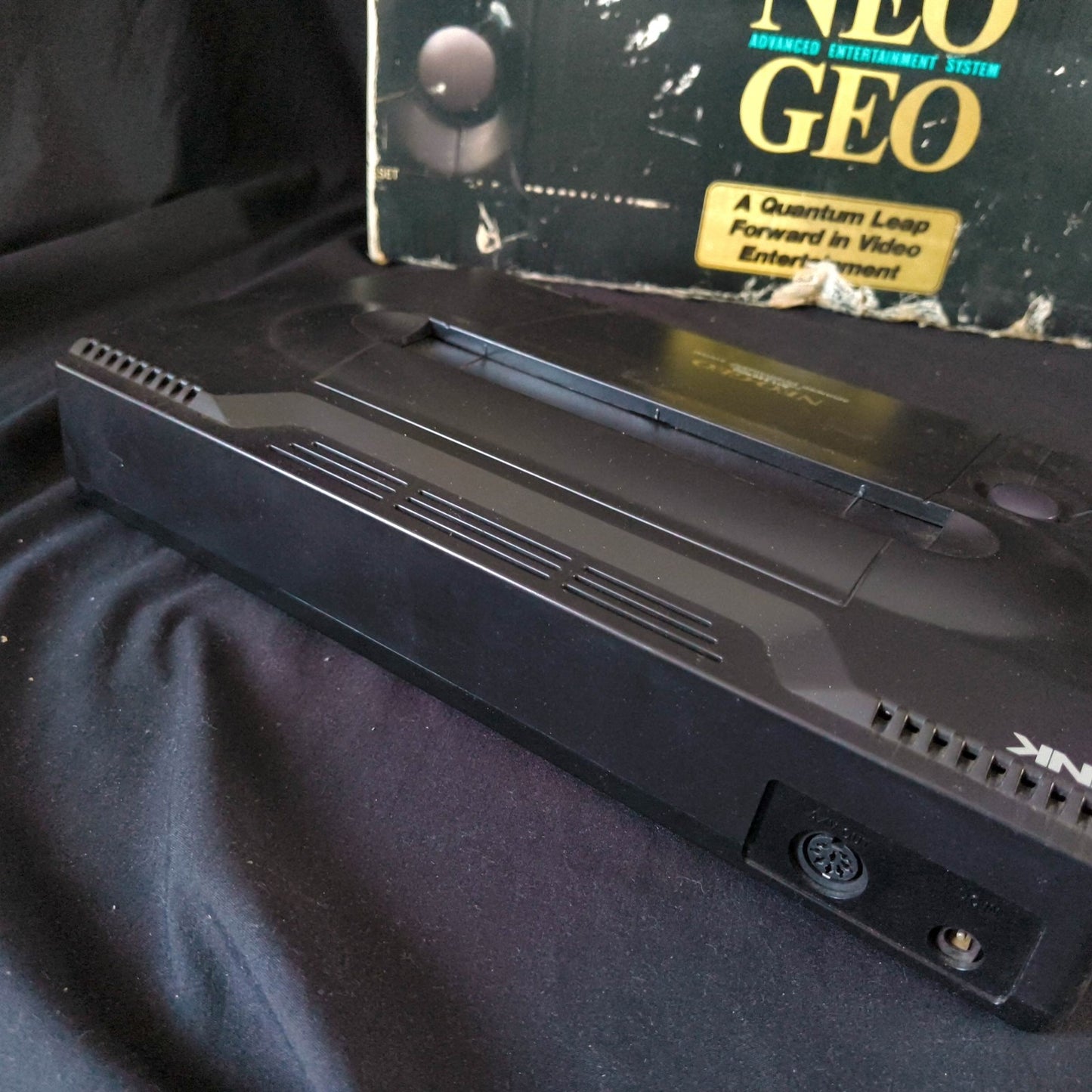 SNK NEOGEO AES ROM cartridge system Console NEO-0, w/PSU, Pad, Box set, Japan