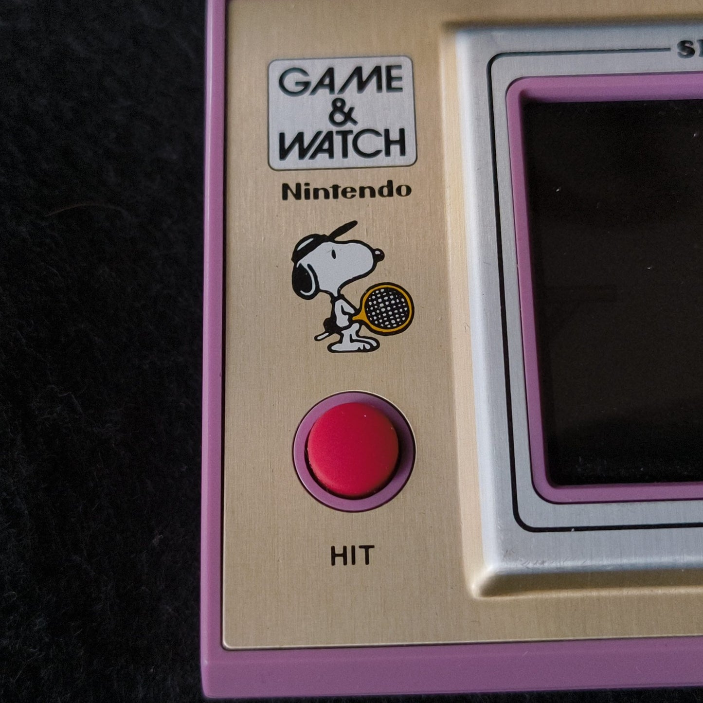 JUNK, Nintendo Game & Watch Snoopy Tennis SP-30 Wide Screen Boxed - Sound Works