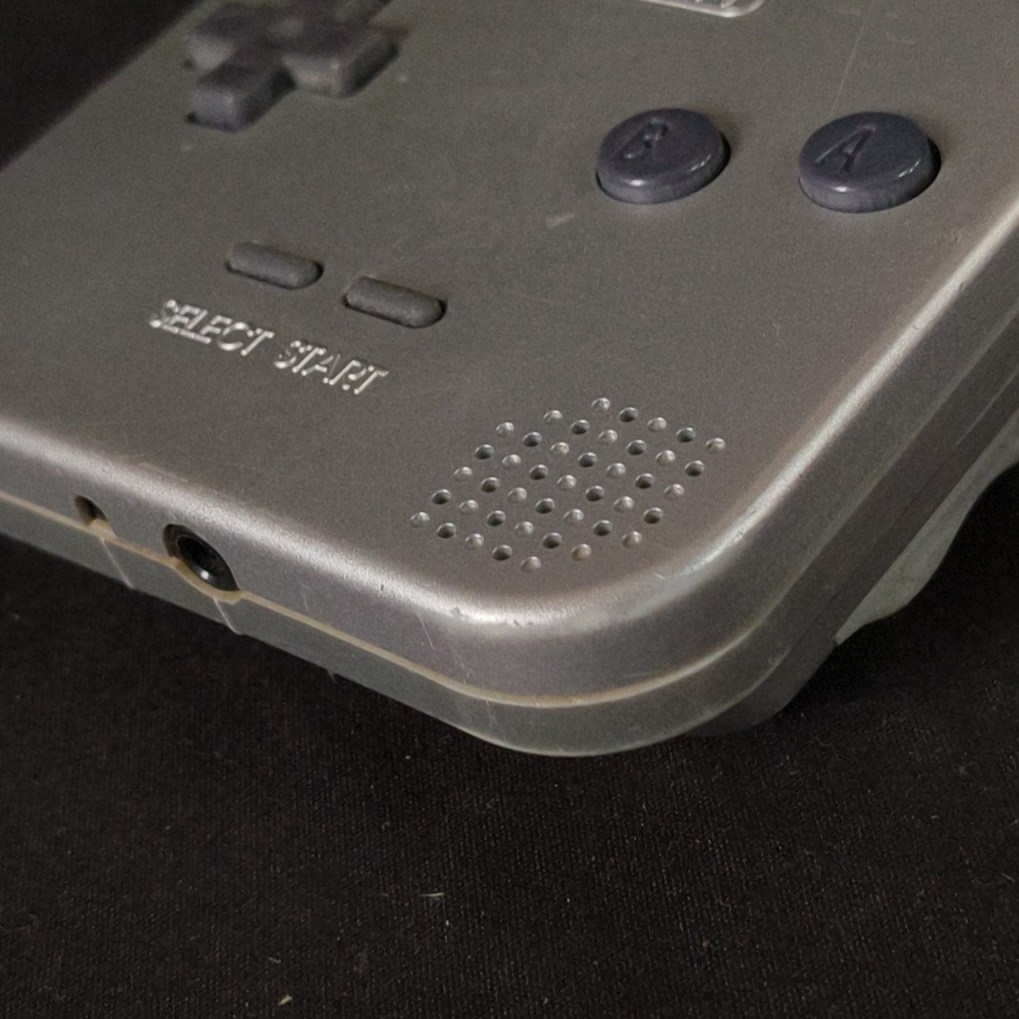 Used, Nintendo Gameboy Light Silver color console MGB-101, Working, Japan