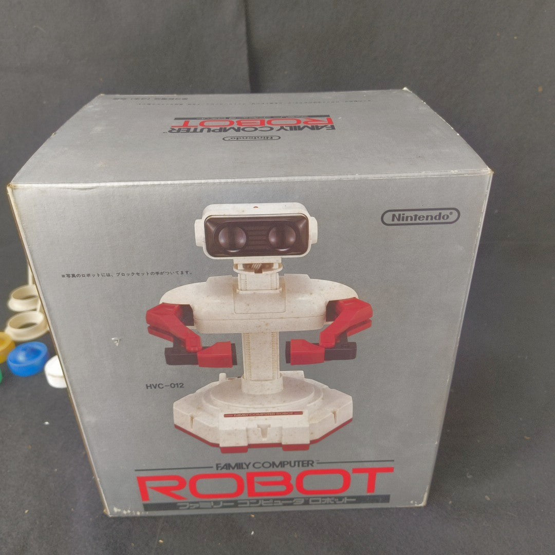 Nintendo Famicom Robot R.O.B.(Robotic Operating Buddy),with manual, Box, Japan