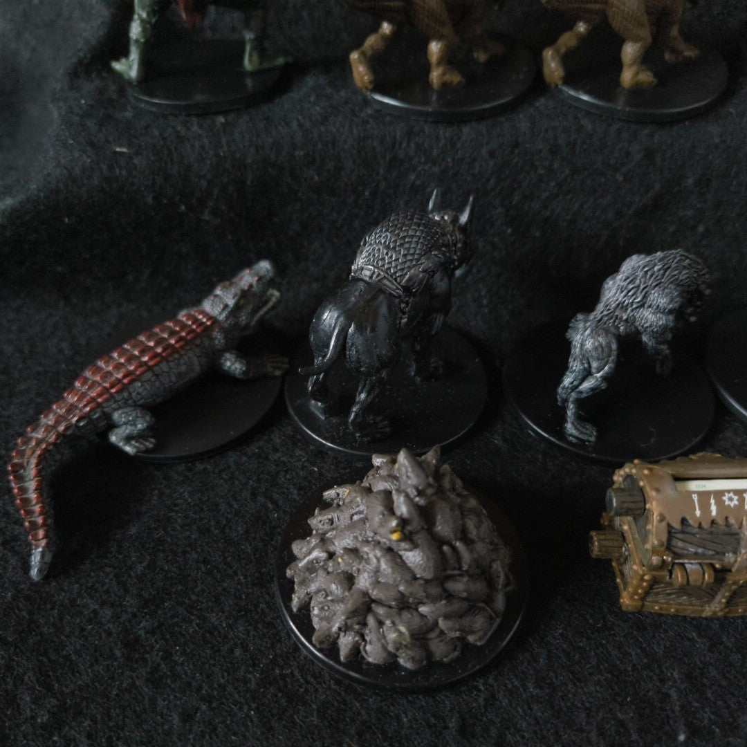 D&D Dungeons & Dragons Dreamblade Miniature Figures Lot WizKids Wizards TTRPG