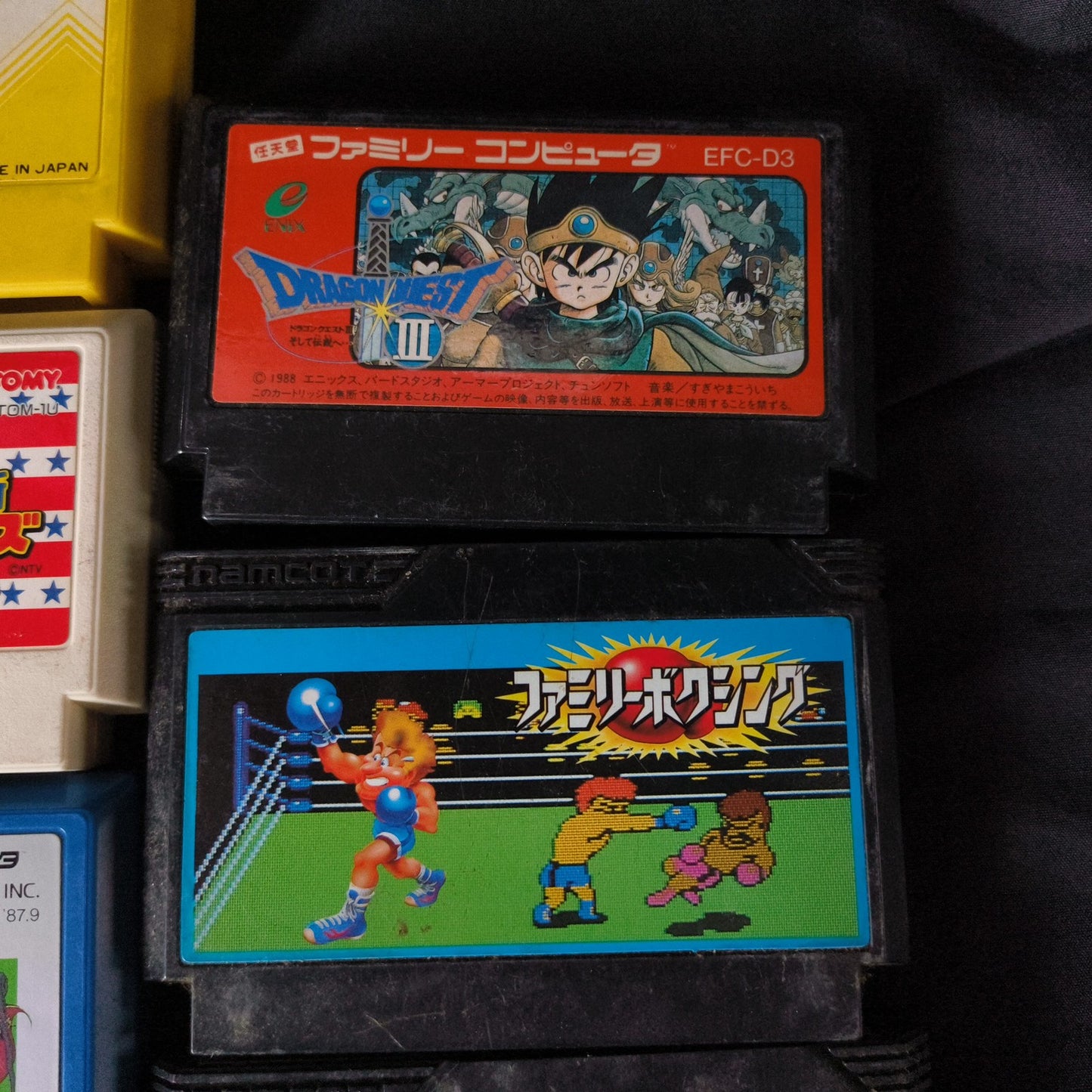 Wholesale lots of 28 Nintendo Famicom FC NES Game Cartridges set, Japan, AS-IS