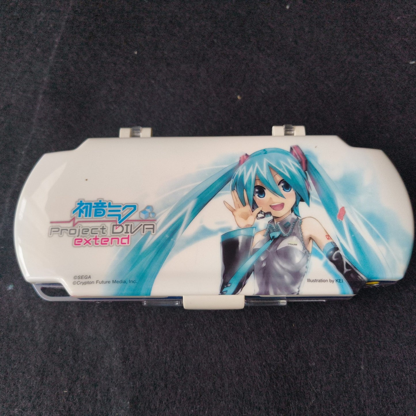 Sony PSP 3000 Vibrant Blue Console Anime Goods Bundle Tested Loud UMD Drive Slow