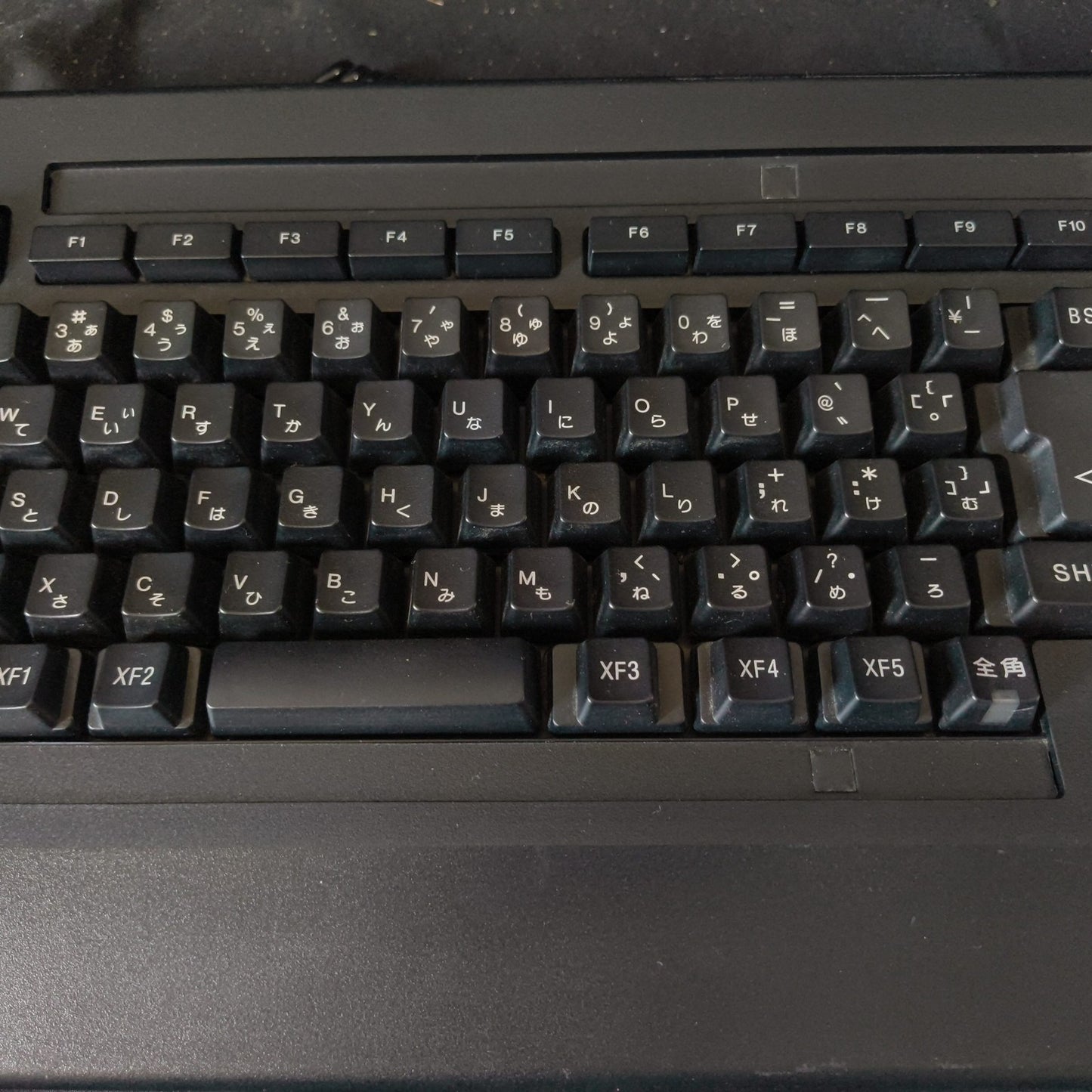Sharp X68000 Original JIS KEYBOARD DSETK0024CE00 CSA-71284, working, Japan