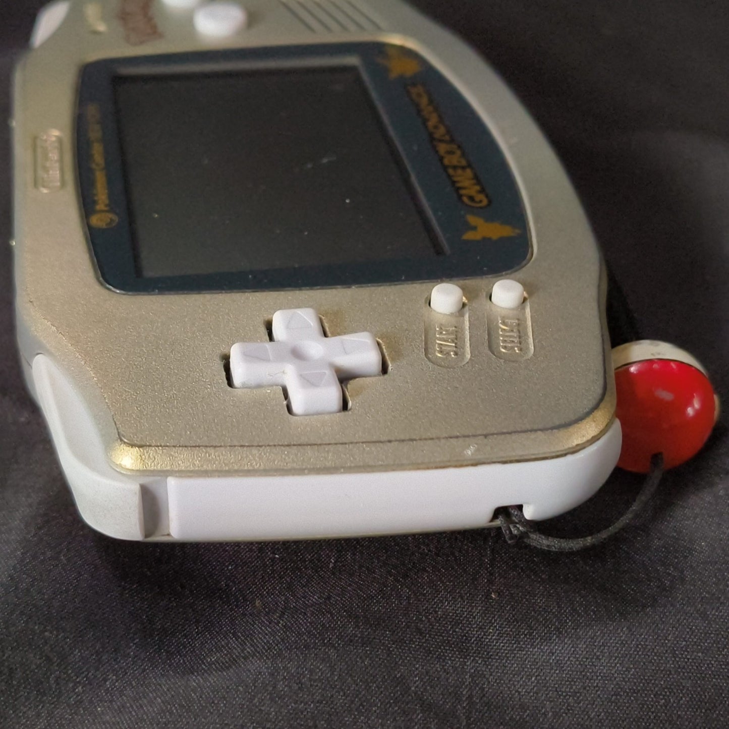 Original shell, Game Boy Advance GBA Pokemon Center NEW YORK Gold Limited, Japan