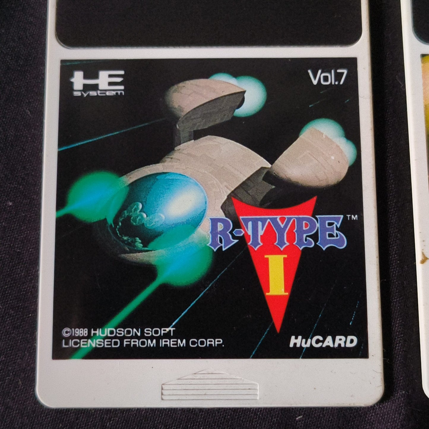 R-TYPE Part 1 and 2 NEC PC Engine TurboGrafx-16 PCE game, Hu-cards only, Working