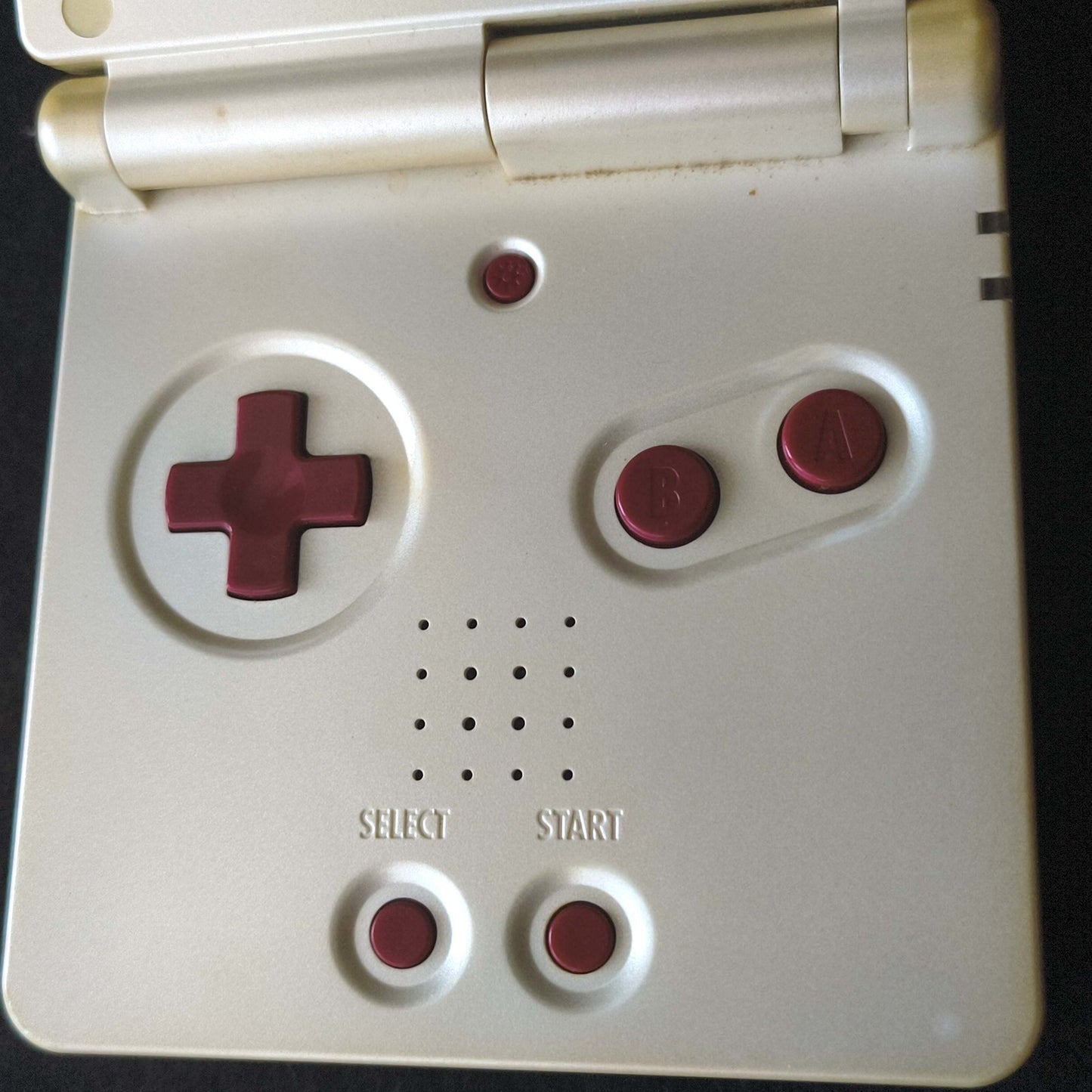 Nintendo Game Boy Advance SP Famicom Color AGS-001 Boxed Manual Screen Issue