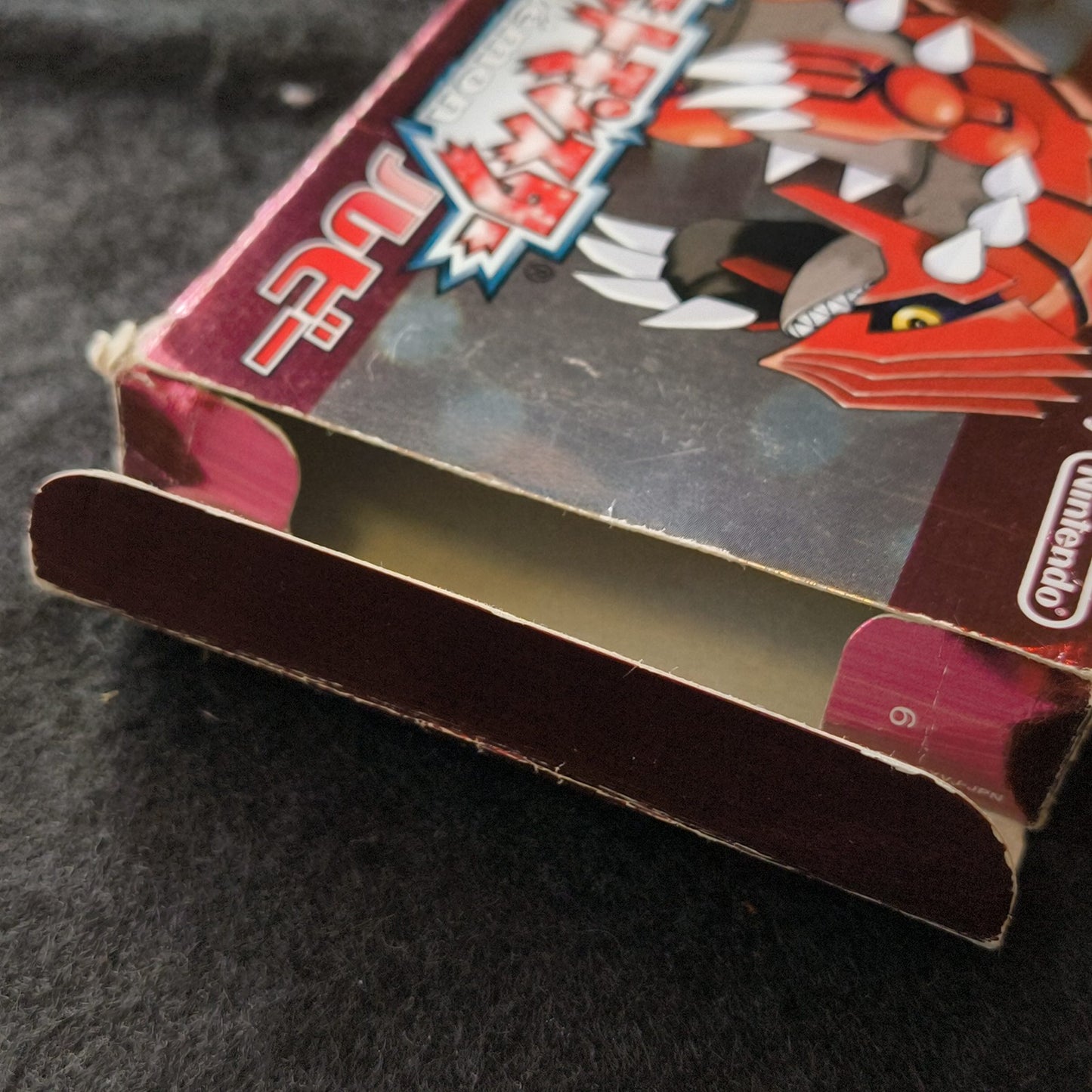 Pokemon Ruby Japanese GBA Game Boy Advance Cartridge w/Manual, Box set, Working