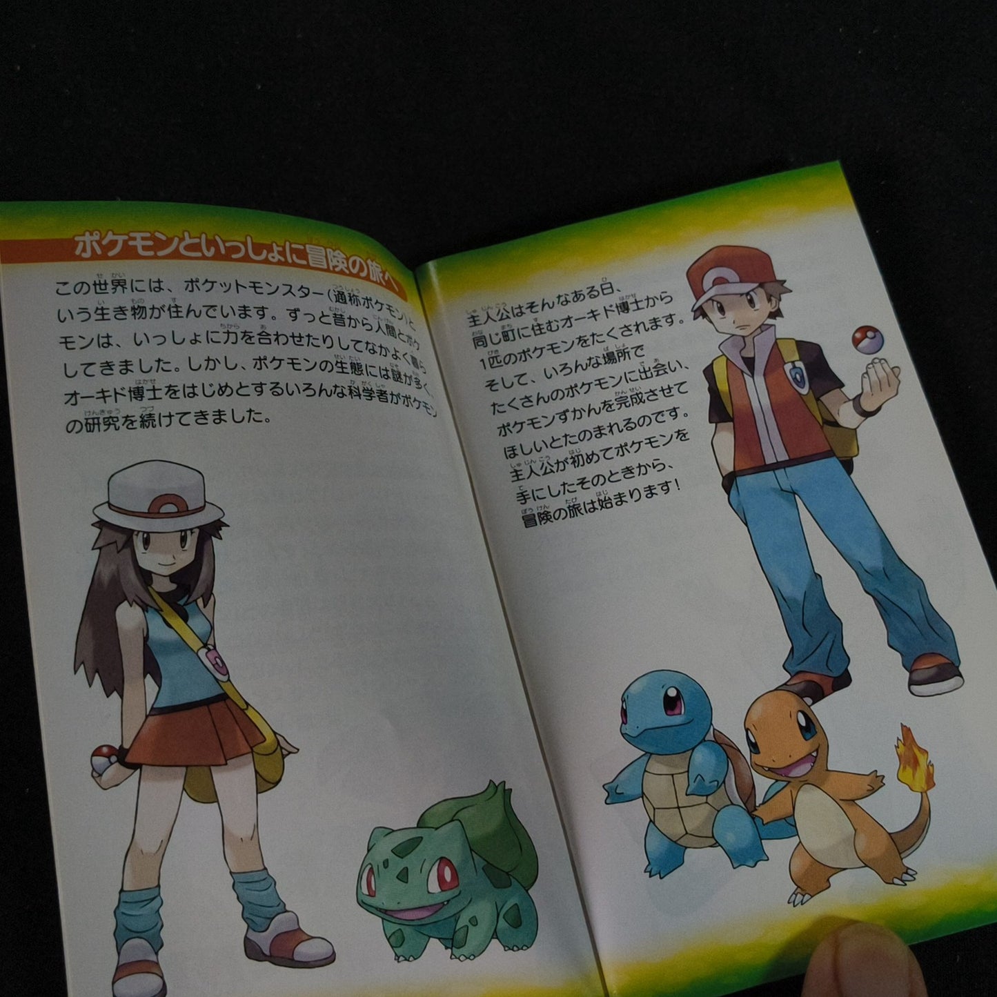 Pokemon Leaf Green Japanese GBA Game Boy Advance Cartridge w/Manual, Box,Working